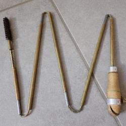 Baguette en laiton de nettoyage pour fusils suisses ou tous 7,5 mm