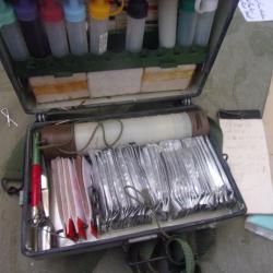trousse de détection chimique de contrôle modèle 1 bis armée française