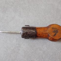 Tournevis pour fusil, carabine Vetterli / Manche de baguette Vetterli