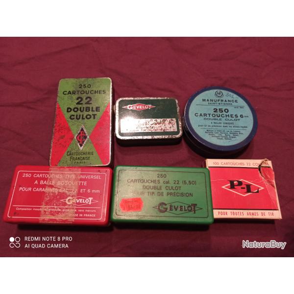 Un grand nombres de bosquettes pour collection ou tir!