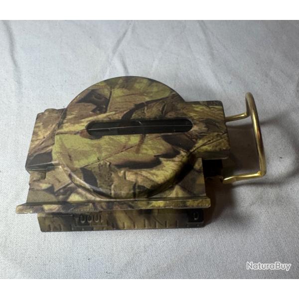 Boussole militaire lensatic camouflage NEUVE - orientation, randonne, survie