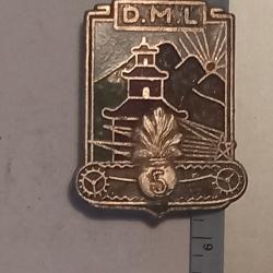 Insigne du détachement motorisé de la Légion (DML)