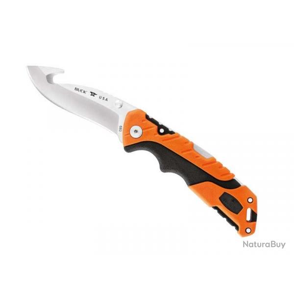 Couteau Buck Knives PURSUIT PRO LARGE GUTHOOK  lame  dpouiller + tui