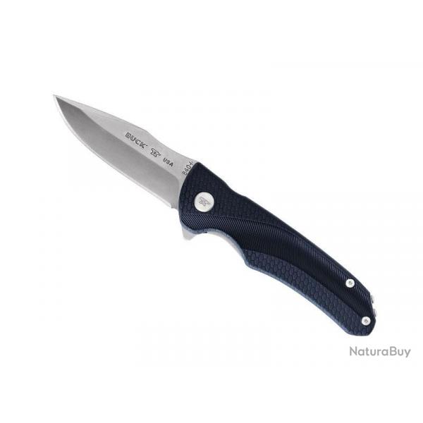 Couteau Buck Knives SPRINT SELECT BLEU lame acier 420 avec flipper