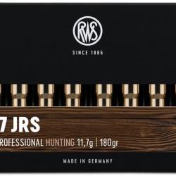 Munitions RWS 8x57 JRS Speed Tip Pro 11.7g 180gr x2 boites