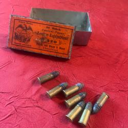 Munition 320 avec boîte métallique d'époque