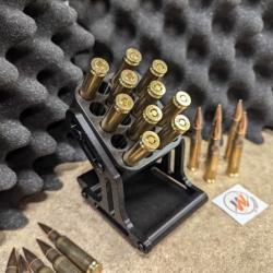 PORTE CARTOUCHE  - Présentoir pour 20 cartouches -Calibres 308 Winchester