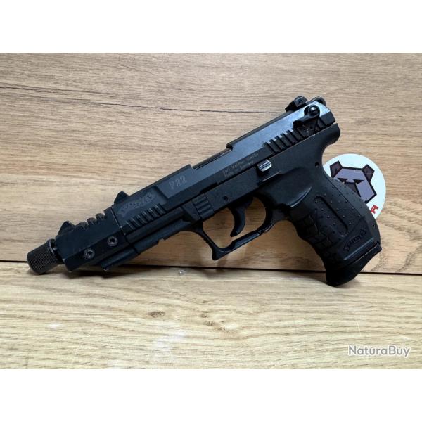 PISTOLET WALTHER P22 TARGET FILETE 22LR OCCASION