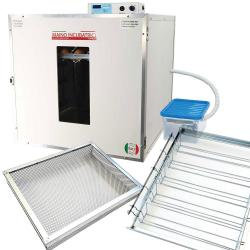 Kit : Couveuse évolutive + 1 tiroir poule + 1 tiroir oie + 1 panier d'éclosion + humidificateur