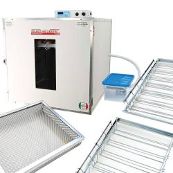 Kit : Couveuse évolutive +1 tiroir poule + 1 tiroir oie + 1 panier + humidificateur
