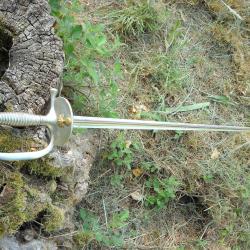 épée modele 1887 lame triangulaire  sans fourreau