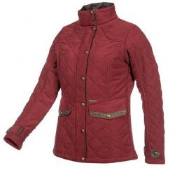 Veste matelassée Halifax femme Bordeaux Tweed Élégance fonctionnelle