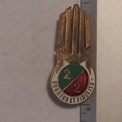 Insigne du 2ème bataillon du 2ème régiment étranger d'infanterie (2ème REI)