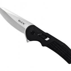 Couteau Buck Knives HEXAM  lame drop-point acier 7CR satiné