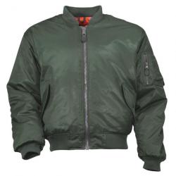 Prix de départ à 1 !! Blouson MA1 Bombers Kaki City Gard Taille L