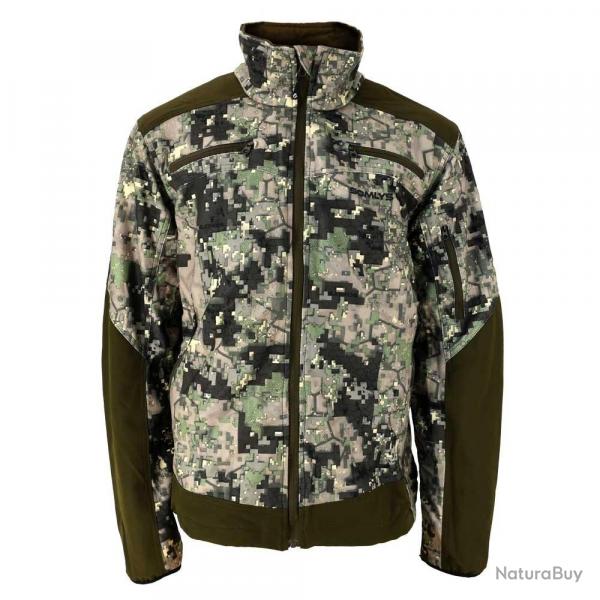 Promotion ! Veste stretch digital vert Somlys