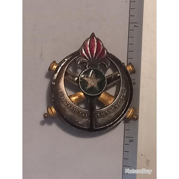 Insigne de la batterie saharienne porte de la Lgion (BSPL)