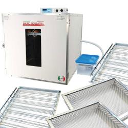 Kit : Couveuse évolutive + 2 tiroirs poule + 2 paniers d'éclosion + humidificateur