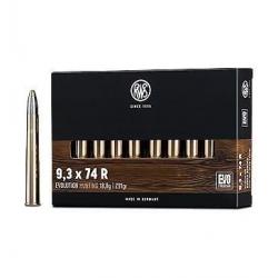Munitions RWS 9.3x74 R EVO 18.8g 291gr x2 boites