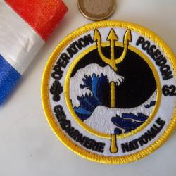 écusson militaire opération Poséidon gendarmerie Pas-de-Calais