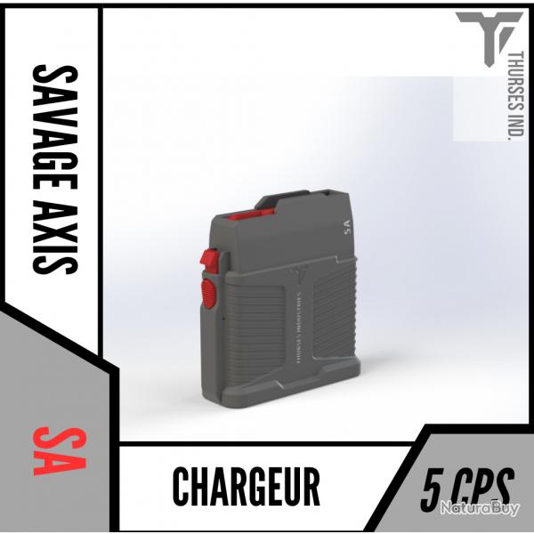 Chargeur savage axis 10 / 110 / 16  5 coups 308w /6,5 CRD Thurses Industries