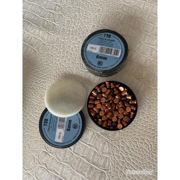 300 bosquettes 6mm neuves