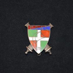INSIGNE ARTILLERIE-1° REGIMENT D'ARTILLERIE LEGERE-1° RAL-CAMPAGNE DE FRANCE 1940