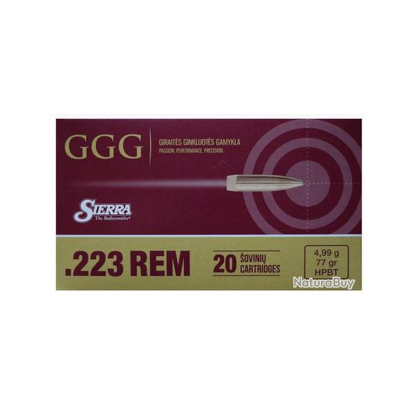 223 Rem. HPBT 77gr - GGG