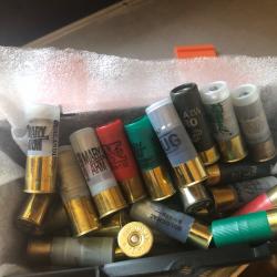 + de 30 balle cal 12, Sauvestre,winchester mary arm;b&p rubin sabo,gualandi,volcano etc boite cadeau