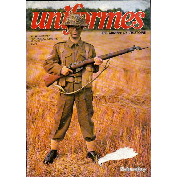 revue uniformes 57 , infanterie russe 1914-1917, tommy de normandie, dragon de la garde impriale,