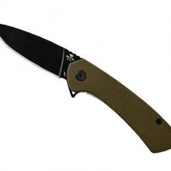 Couteau  Buck Knives ONSET G10 VERT OLIVE lame drop-point acier CPM-S45VN revêtement Cerakote® noir