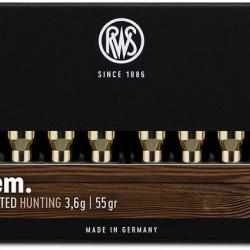 Munitions RWS 223 Rem. TMS 3.6g 55gr x2 boites