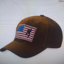 Cap liberty wax dark brown browning