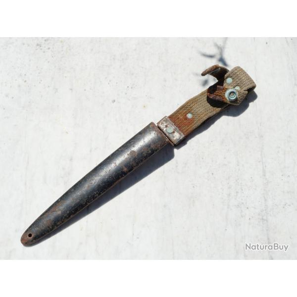 RARE AUTHENTIQUE - tui de dague FUMACO fusilier marin commando parachutiste - ref TOU25FUM001