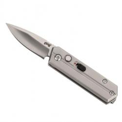 Couteau  Herbertz   7CM TOUT INOX lame acier 420 avec sécurité