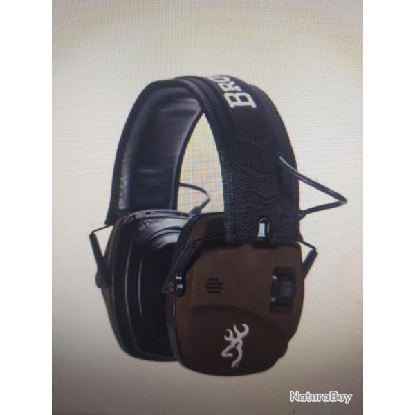 Hearding protector bdm bluetooth black olive browning