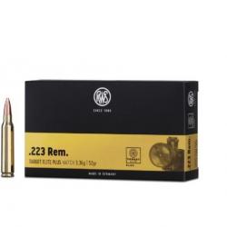 Munitions RWS 223 Rem. Target Elite Plus Scorion 4.5g 69gr x10 boites