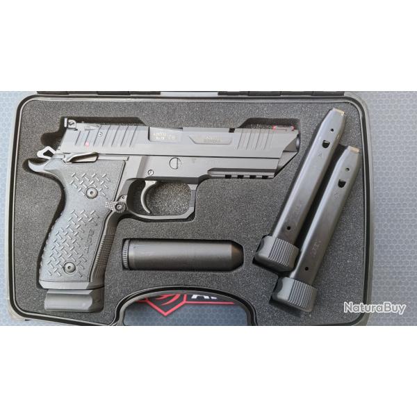 Pistolet Arex Alpha semi-automatique 9 para