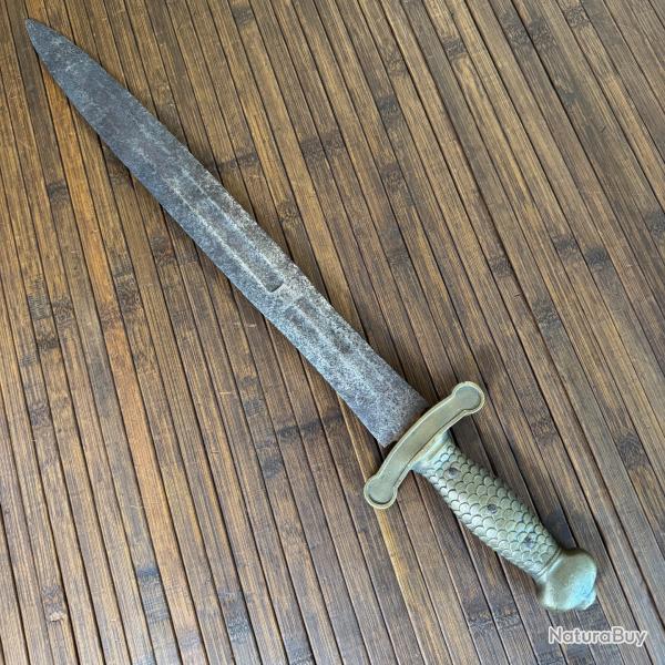 GLAIVE D'ARTILLERIE 1816 PREMIRE PRODUCTION A VERSAILLES NOMBREUX POINONS.