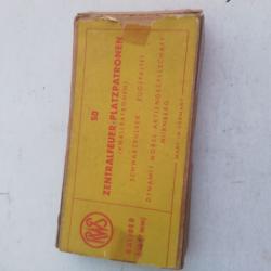 BOITE DE CARTOUCHES CAL 320 A BLANC.