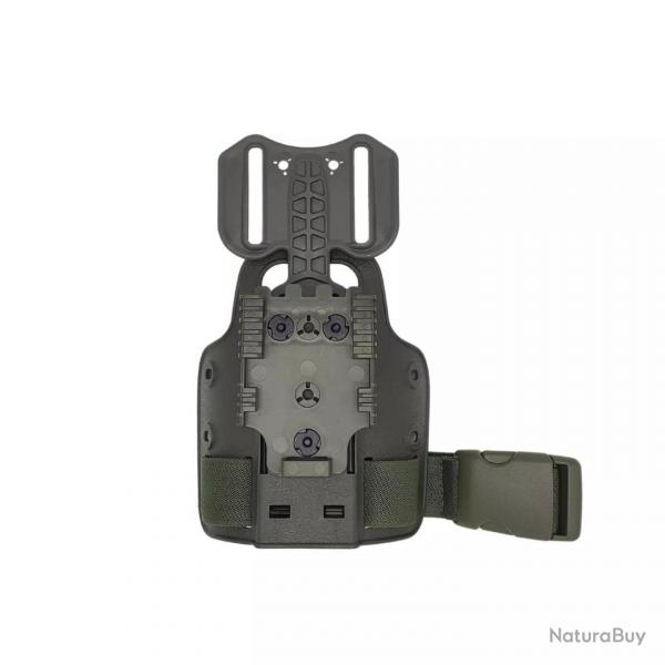 Plateforme de cuisse + DFA + receveur QLS Vert Olive