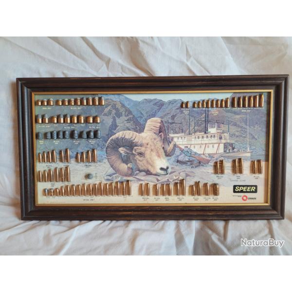 Ancienne publicit ogive Speer - The hell's canyon ram 1977