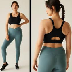Brassière de sport Dare2b Power noire D D+