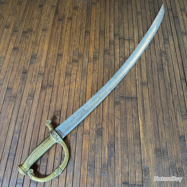 SABRE BRIQUET DE LA GARDE NATIONALE CROISIRE GRAVE LIBERT - ORDRE PUBLIQUE FRANCE 1830-40