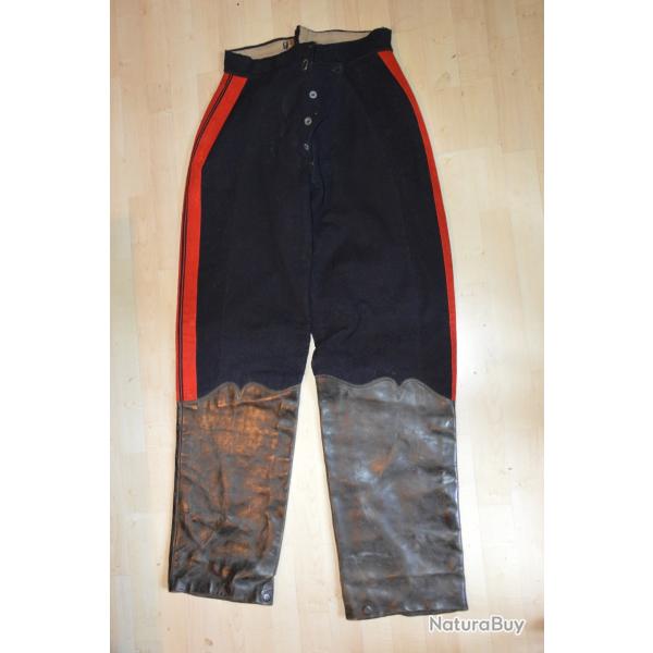 PANTALON D'ARTILLERIE A CHEVAL Mle 1871-FRENCH ARTILLERY TROUSERS-1870/1871-CRIMEE-ITALIE-MEXIQUE