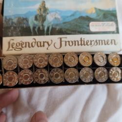Boîtes de collection complète winchester legendary frontiersmen calibre 38-55
