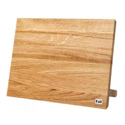 Kai DM-0805 Porte-couteaux Chêne pour 6-8 couteaux magnétique