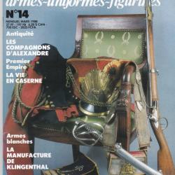 Tradition magazine n. 14 mars 1988, la manufacture de Kligenthal