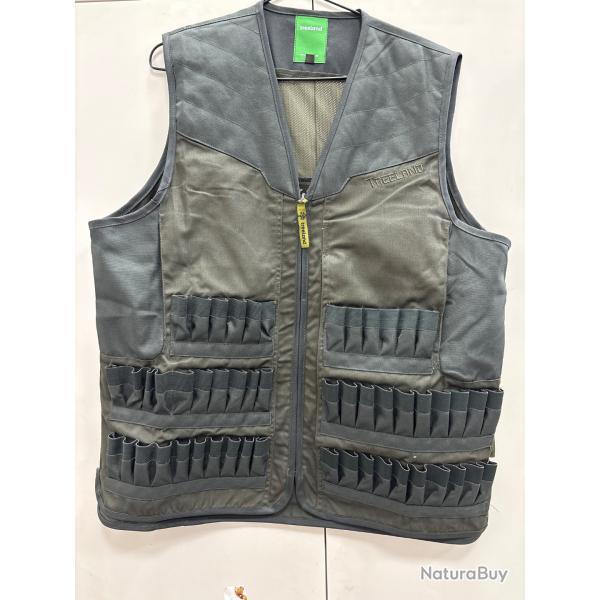 !! NEUF !! GILET TREELAND MULTI TUBES taille L