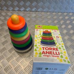 torre anelli jouet enfant anneau colore anneau empilage empiler en Plastique beby et child